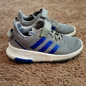 Boy's Adidas running shoes size 1